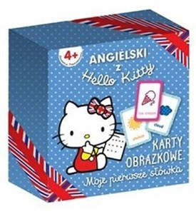 Angielski z Hello Kitty Karty / English with Hello Kitty Learning Cards My First Words (Polish language)