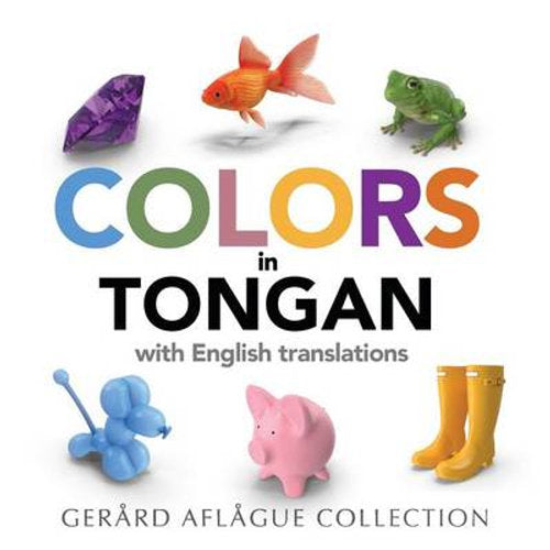 Colors in Tongan with English translations