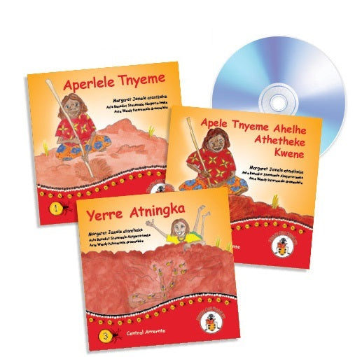 Honey Ant Readers 1 – 3 Bilingual Indigenous languages + Audio CD Boxed Set