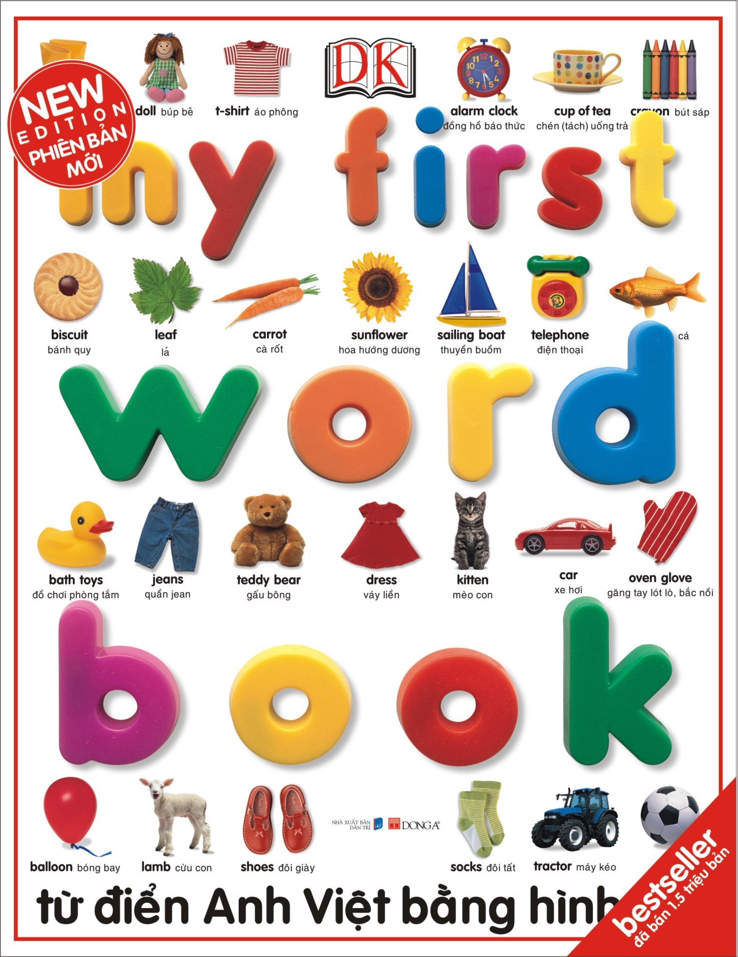 My First Word Book - Từ Điển Anh Việt Bằng Hình (Vietnamese Bilingual ed.)